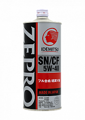 IDEMITSU ZEPRO EURO SPEC 5W-40 SN/CF-5, Fully-Synthetic 1л