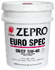 IDEMITSU ZEPRO EURO SPEC 5W-40 SN/CF-5, Fully-Synthetic 20л