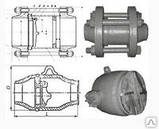Клапан зворотний 19с38нж Ру63 Ду50, фото 2