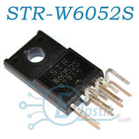 STR-W6052S, PWM контроллер с интегрированным силовым MOSFET, 67кГц, TO220F-6