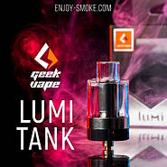 Новинка: клиромайзер Lumi Subohm Tank от GeekVape!