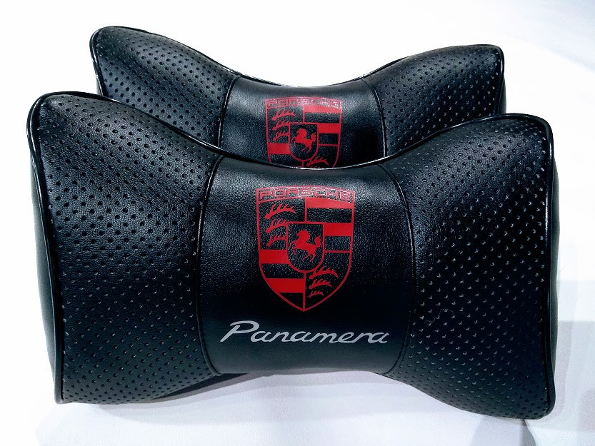Підголовник (подушка) PORSCHE PANAMERA BLACK