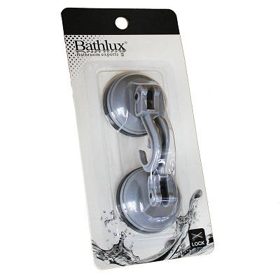 Гачок для рушника на вакуумному присоску 2 шт. Bathlux Hojas 90219 132685