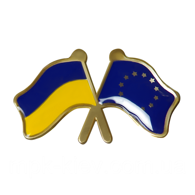 Значок Україна/Євросоюз