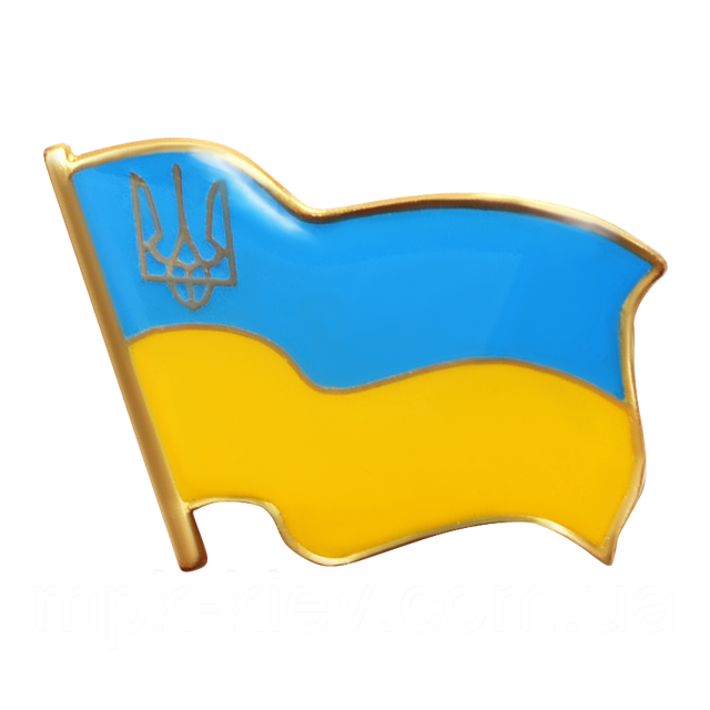 Значок прапора УКРАЇНИ, фото 1