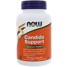 Добавка NOW Foods Candida Support 90 Caps
