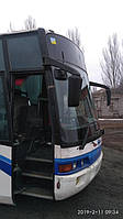 Производство и замена лобового стекла триплекс на автобусе MAN 11.190 HOCL в Никополе (Украина). 13