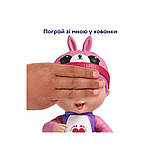 Інтерактивна ручна лялька Тесс Кролик Introducing Tiny Toes Ticklish Tess, 56082T, фото 4