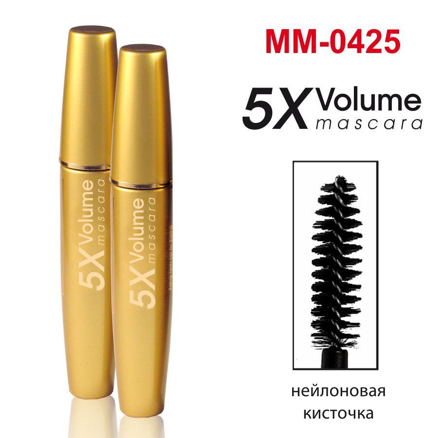 MM-0425 Туш Gold Mascara Volume 5 X (Black) (уп-4 шт)