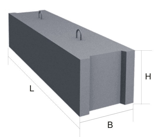 Блок ФБС 12-6-3 - фото 1 - id-p901371576