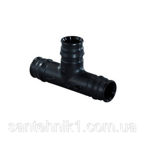 Uponor Q&E Трійник рівнопрохідний PPSU 63-63-63