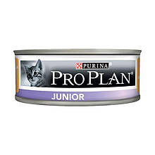 Консерви для кошенят Purina Pro Plan Junior, курка, банку, 85 г