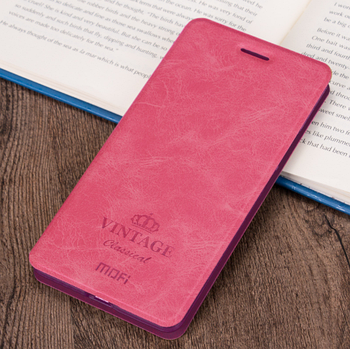Чохол книжка Mofi для Xiaomi Redmi 6A Pink (Рожевий) Рожевий [1805]