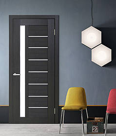 Дверное полотно Cortex Deco 09 дуб Wenge "ПО-сатин" "Омис"