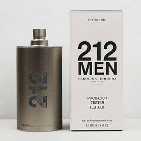 Мужская туалетная вода Carolina Herrera 212 Men EDT 100 ml TESTER Скидка All 76