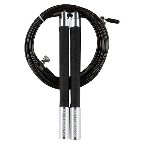 Швидкісна скакалка Iron Master зі сталевим тросом та підшипниками IR97177, фото 1