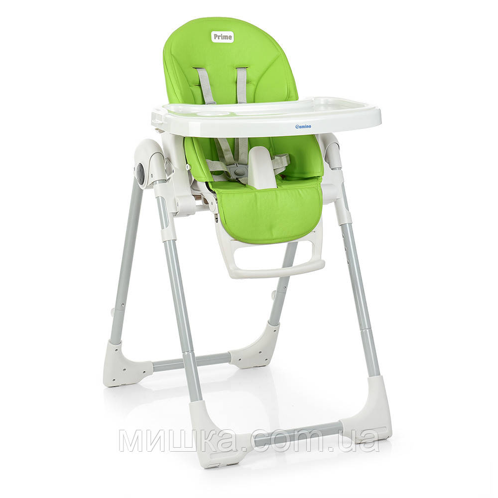 Дитячий стільчик-трансформер для годування ME 1038 PRIME GREEN APPLE, зелений
