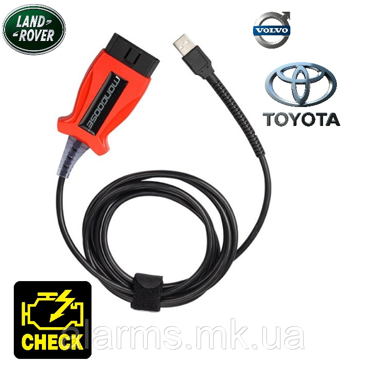 Діагностичний сканер Mongoose PRO (Volvo, Honda, Acura, Toyota, Lexus)