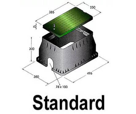 Колодязь STANDARD з розміром 465х325 мм IRRITEC, фото 2