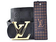 Ремень женский Louis Vuitton Space Black Луи Витон