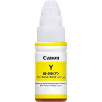 Контейнер з чорнилами Canon для Pixma G1400/G2400/G3400 GI-490Y 70мл Yellow (0666C001)