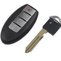 Корпус смарт ключа Nissan 4 кнопки