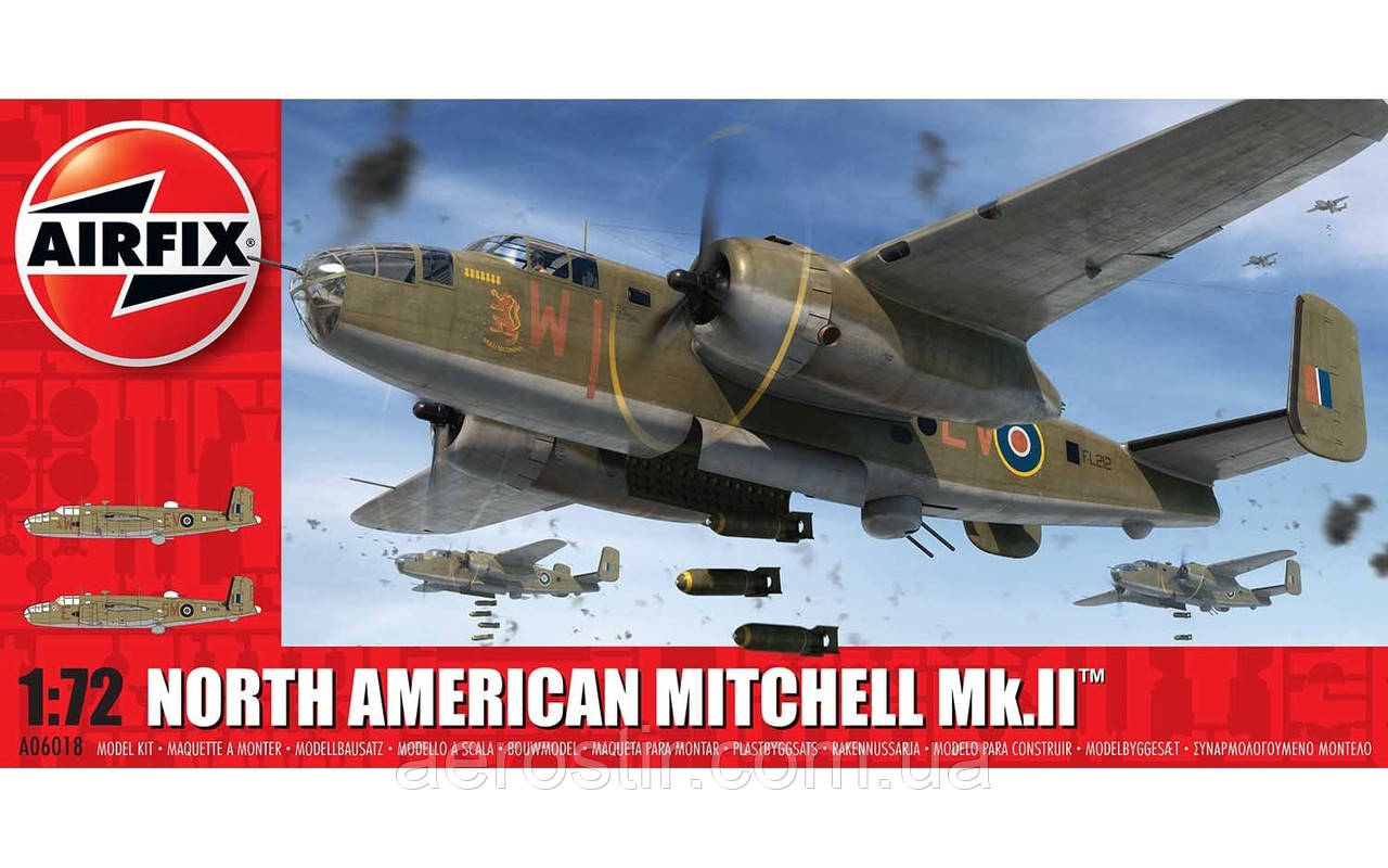 North American Mitchell Mk.II 1/72 Airfix 06018