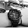 Чоловічий спортивний годинник Skmei 0990 Resist Чорний, фото 5