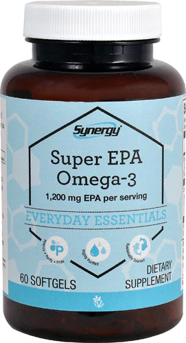 Омега-3, Vitacost, Super EPA Omega-3, 1200 мг, 60 капсул