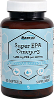 Омега-3, Vitacost, Super EPA Omega-3, 1200 мг, 60 капсул