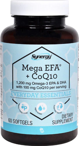 Омега-3 EPA і DHA з коензимом Q10, Vitacost, Omega-3 (EPA & DHA with CoQ10, 100/1200 мг, 60 капсул