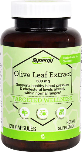 Листя оливи, екстракт, Vitacost, Olive Leaf Extract, 500 мг, 120 капсул