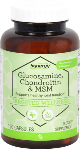 Глюкозамін, хондроїтин та ЧСЧ з вітаміном с і марганцем, Vitacost, Glucosamine Chondroitin & MSM 120 капсул