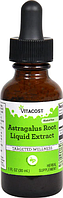 Рідкий екстракт кореня астрагала (без спирту), Vitacost, Astragalus Root Liquid Extract, 2000 мг, 29,6 мл