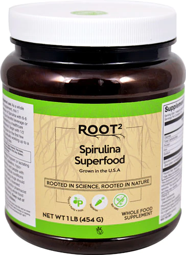 Спіруліна, Vitacost, Spirulina Superfood Algae, 3000 мг, 454 грами