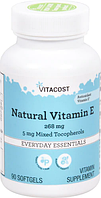 Вітамін Е, Vitamin E, Vitacost, 400 IU, 90 м'ягких капсул