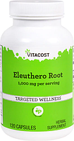 Корінь елеутерококу, Vitacost, Eleuthero Root, 1000 мг, 120 капсул