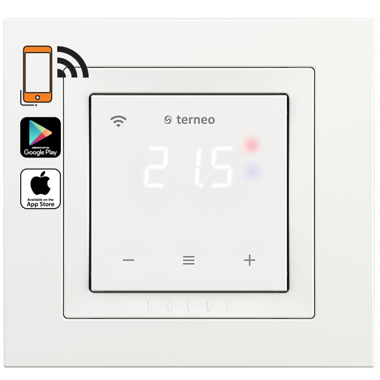 Терморегулятор Terneo sx unic Wi-Fi Білий