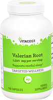Корінь валеріани, Vitacost, Valerian Root, 1590 мг, 180 капсул
