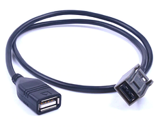 AUX кабель USB адаптер 2008 вперед для HONDA CIVIC для Джаз/CR-V для ACCORD/CR-Z 09-13 MP3
