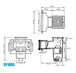 Скіммер Hayward Auto–Skim SP1085 широкий під лайнер, фото 2