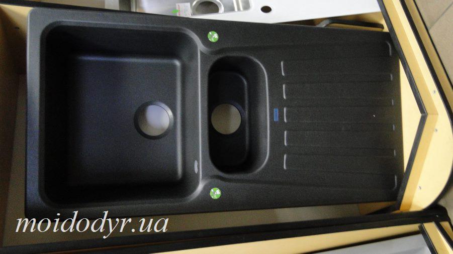 Гранітна кухонна мийка Blanco Nova 6 S (антрацит)