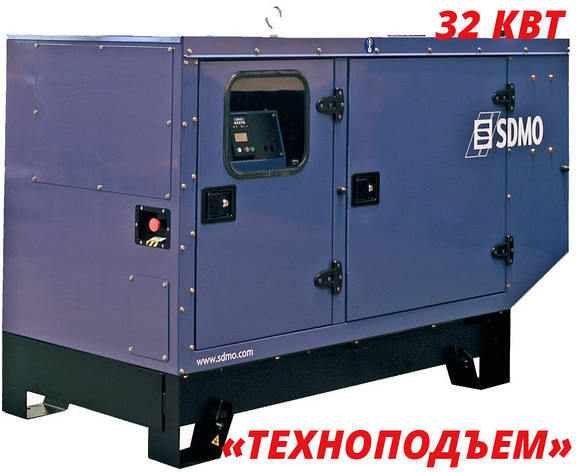 Оренда дизельного генератора 32 кВт | прокат електростанції SDMO J44, фото 2