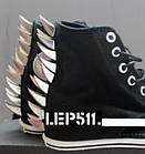 Шип метал на гвинті, зуб акули 14x27 мм, ікло, фото 5