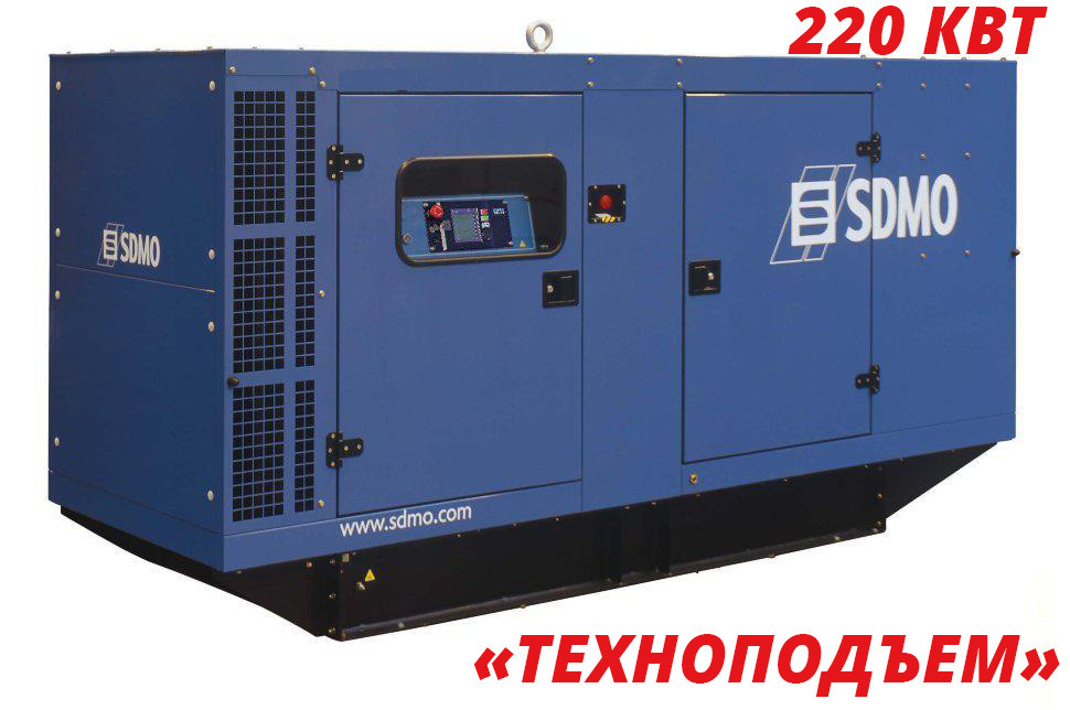 Оренда дизельного генератора 218 кВт | прокат електростанції SDMO J300K