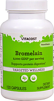 Бромелайн, Vitacost, Bromelain, 2000 GDU, 120 капсул