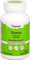 Фізетин флавоноїд, Fisetin Flavonoid, Vitacost, 100 мг, 30 капсул