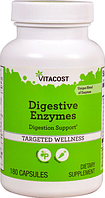 Пищеварительные ферменты, Vitacost, Digestive Enzymes, 180 капсул