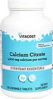 Кальцію цитрат, Vitacost, Calcium Citrate, 1000 мг, 120 таблеток