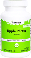 Яблучний пектин, Vitacost, Apple Pectin, 500 мг, 100 капсул